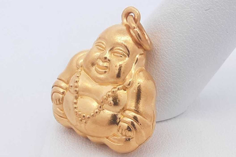 24k Yellow Gold Buddha Pendant 7.2 Grams Eb1124rxzsa