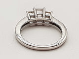 0.11 Cttw Natural Diamonds 14k White Gold 2.6g Ring Size 3.5 Do0326oxzde