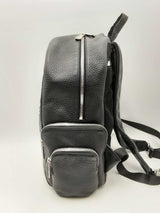 Phillip Plein Limited Edition Monogram Black Leather Backpack Fw1124pxzsa