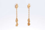 14k Yellow Gold Dangle Earrings 1 Gram Eb1024orsa