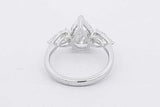 3.71cttw Lab Grown Pear Shaped Diamond Ring 14k Gold 3.4g Size 6.5 Eb0826llrxsa
