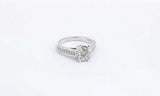 14k White Gold 1.53ctw Diamond Ring Size 5.5 Eb0424rpxdu