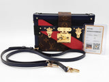 Louis Vuitton Monogram Malletage Print Petite Malle Bag Sd0926llzxdu
