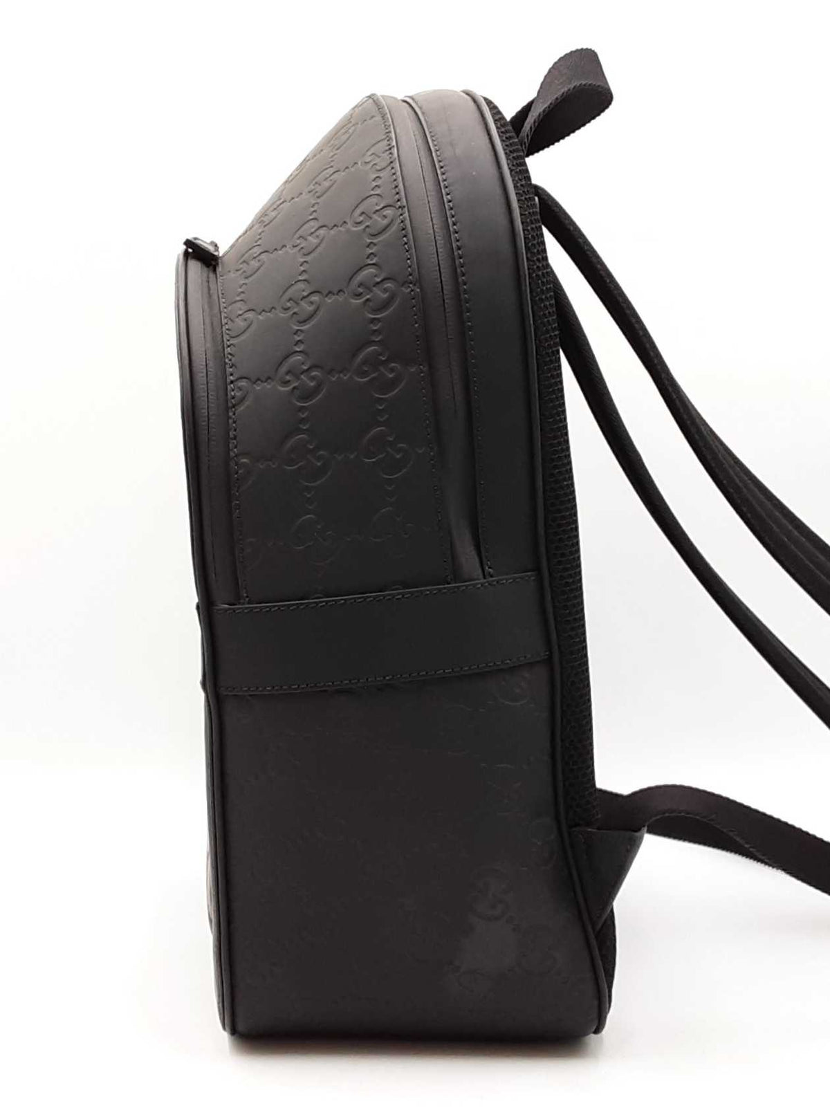black leather gucci backpack Rubber-effect Medium Backpack, Black, GG Size:80LB/350YD JanSport 39L Odyssey Backpack Its top handle and DraftToAmazonBooyah