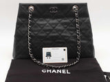Chanel Caviar Quilted Small Shopping Tote Black Aa1025irzsa