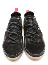 Christian Louboutin Arpoador Black Suede & Mesh Sneakers Size 45 Eb0526lxzde
