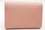 Gucci Blind For Love Bee Pink Leather Crossbody Wallet Eb0526wsxsa