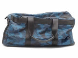 Coach Camo Nylon Duffel Bag Blue Aa1026rzsa