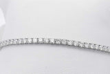 4.02cttw Lab Grown Diamond Tennis Bracelet 14k White Gold 5.7g 7 In Eb0326lwxzsa