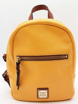 Dooney & Bourke Ronnie Dandelion Yellow Pebble Grained Backpack Do0725oxde