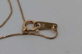 18k Gold Diamond Double Layered Cross Pendant Necklace 3.6g 15.5 In Eb1026pxzsa