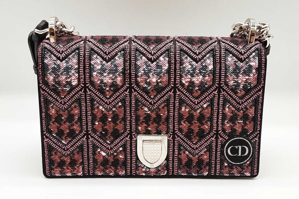 Christian Dior Small Sequin Embroidered Diorama Crossbody Bag Sd0825lzxzde
