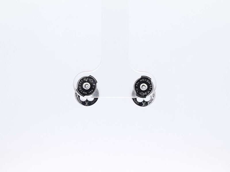 Louis Vuitton Empreinte Stud Earrings In 18k White Gold 3.1 Grams Fw1125rzxdu