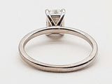 1.11 Carat Cushion Lab Grown Diamond 14k Wg 2.1g Ring Size 6.5 Do0326rrxde
