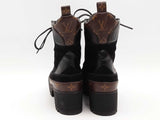 Louis Vuitton Lareate Platform Desert Monogram Boot Brown Size 30 Aa0926wzxsa