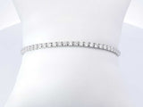 5.10 Cttw Lab-grown Diamond & 14k Gold Tennis Bracelet 6.9g 7 Inch Fw0326lpxzdu