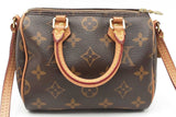 Louis Vuitton Monogram Nano Speedy Crossbody Bag Eb0126ixzdu
