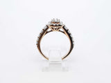 1.03 Cttw Diamond & 14k Yellow Gold Ring 4.6 Grams Size 6 Fw0825rzxdu