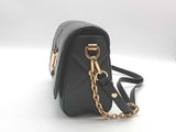 Louis Vuitton Quilted Lambskin Twist Mm Bag In Black Gm0226opzxmia