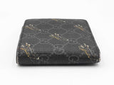 Gucci Tiger Print Bifold Wallet In Gg Supreme Monogram Coated Canvas Fw1225lrzdu