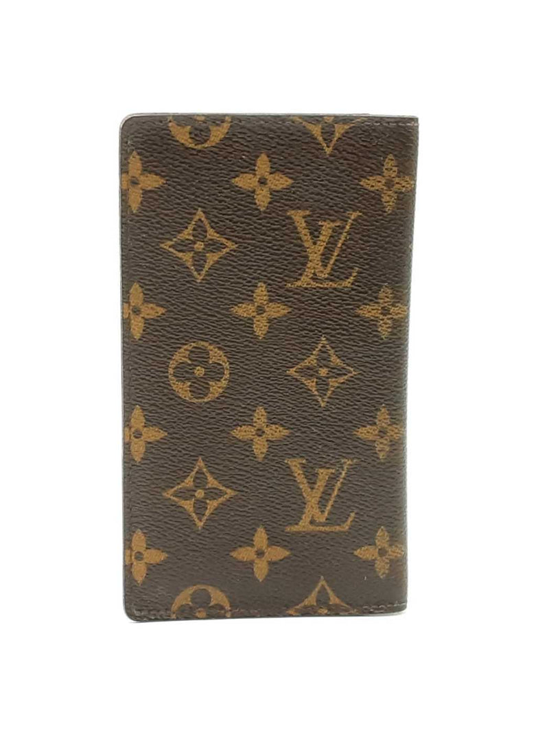Louis Vuitton Monogram Coated Canvas Pocket Agenda Cover Fw0525lwzdu