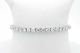 8.8cttw Diamond Tennis Bracelet 14k White Gold 15.1 Grams 7.5 Inch Eb1026wxxzsa