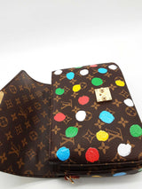 Louis Vuitton X Yayoi Kusama Monogram Painted Dot Pochette Metis Eb0326orxzdw