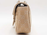 Gucci Gg Marmont 2.0 Embellished Shoulder Bag Beige Aa0426rzxsa