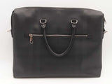 Burberry Black Grained Leather Ainsworth Briefcase Sd0425ozxsa