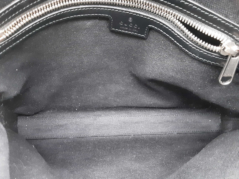 Gucci Jumbo Medium Gg Charcoal Gray Messenger Crossbody Bag Sd1025lozxde