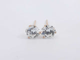 2.17ctw Lab Grown Diamond Stud Earrings In 14k Yellow Gold 1.1 Grams Sd0723srxsa