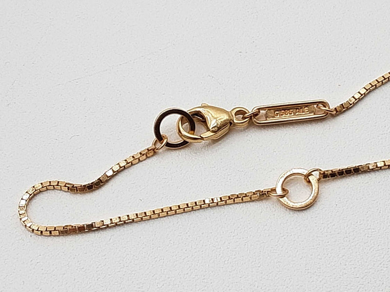 Pandora Infinite 1.00 Carat Lab Grown Diamond 14k Yellow Gold 6.1g Pendant Chain 17.5 In Do0425rxzde