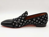 Christian Louboutin Dandelion Flat Black Loafers Size Eu 44.5 M Do0625ocrde