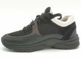 Chanel Cc Logo Sneakers Black Aa1026oorsa