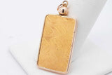 24k Yellow Gold Credit Suisse Gold Bar Pendant 11 Grams Eb0326lwxzsa