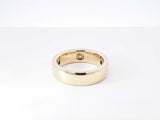 Sapphire & Lab-grown Diamond Ring In 10k Yellow Gold 6.5 Grams Size 9.75 Fw0126olrdu