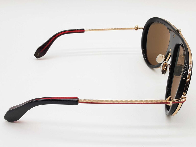 Christian Louboutin Lb0004 Greggo Black Smoke Sunglasses Do0425lrxde