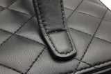Chanel Quilted Black Leather Vanity Case Eb0626loxzde