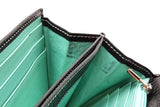 Tiffany & Co. Black Leather Turnlock Wallet On Chain Eb0526lxzde