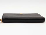 Tory Burch Saffiano Leather Wallet Black Aa0826izsa