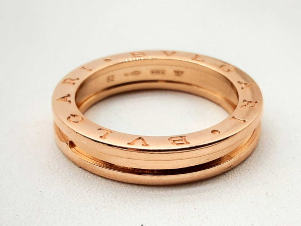 Bvlgari B.zero 1 18k Rose Gold 9.2g Ring Size 62 Do1124ixzde