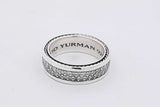 David Yurman Diamond Streamline Two Row 925 Band Ring 9g Size 8.5 Eb0326rxzsa