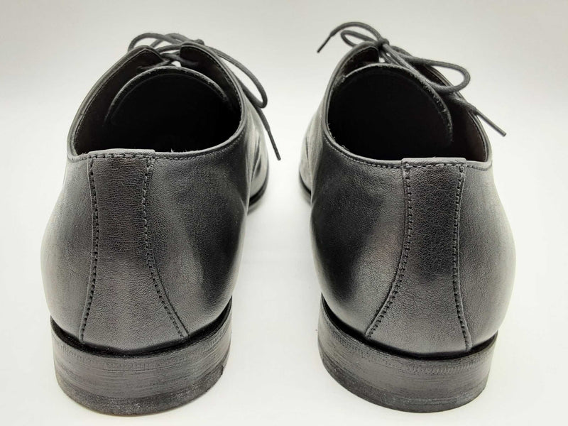 Prada Derby Black Leather Shoes Size Prada/uk 6 Mens Do0125lxzde