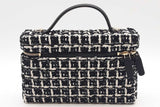 Chanel Black & White Tweed Top Handle Vanity Bag Eb0226oxxzde
