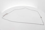 1.05cttw Lab Grown Diamond Pendant Necklace In 14k White Gold 3.09g Eb0826irxsa