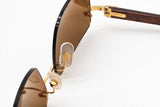 Cartier Sunglasses With Brown Lenses Eb1225sxzde