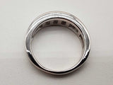 1.54 Cttw Natural Diamonds 14k White Gold 5.6g Ring Size 7.5 Do0226crxde