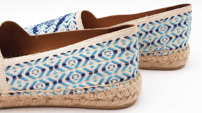 Prada Nastro Jacquard Embroidered Espadrilles Size Eu 36 Fw0525lzxdu