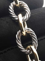 David Yurman 18k Gold & Sterling Silver Cable Necklace 88.6g 16 Inch Fw126rxzxdu