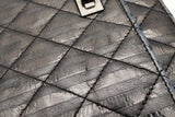 Chanel Aged Striped Leather Reissue Wallet On A Chain Eb0626lpxzde